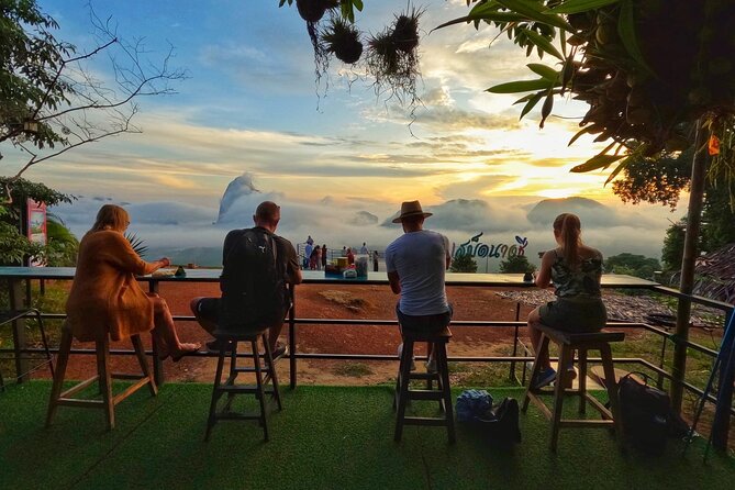 Phang Nga Treasures Sunrise Trekking and No-crowd James Bond by longtailed boat - Lunch on a hilltop plus cold drinks after a full active morning