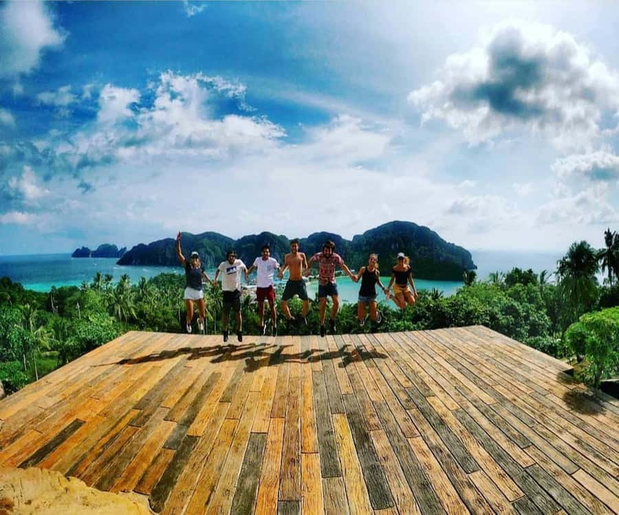 Phi Phi: Guided Jungle Trek & Night Swim with Plankton - All 4 viewpoints on Koh Phi Phi: more angles, less wandering