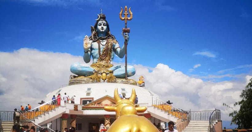 Pokhara: 1-Day World Peace Pagoda and Lord Shiva Statue Trek - World Peace Pagoda: Ananda Hill at 1,100 m and why the timing matters