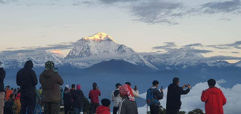 Pokhara: 4-Day Beautiful Ghorepani Poon Hill & Ghandruk Trek - Day 2: Stone Steps, Annapurna + Mt. Fishtail Views, and Ghorepani