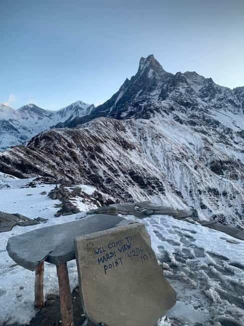 Pokhara: Majestic Mardi Base Camp Guided Trek with HotSpring - Day 3: 4:00 am Viewpoint to 4300m and the Fishtail-Annapurna Panorama