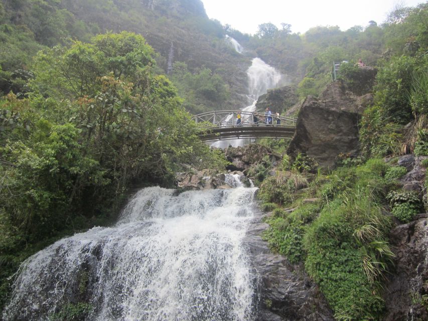 Private Hoang Lien National Park & Tribal Village Trek - O Quy Ho Pass start: the 10km trek through bamboo and rice paddies