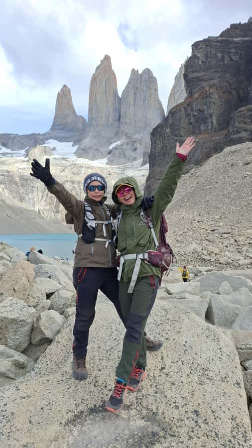 Puerto Natales: Base of the Towers Trekking Experience - Moraine terrain, the steepening climb, and the 890m Towers payoff