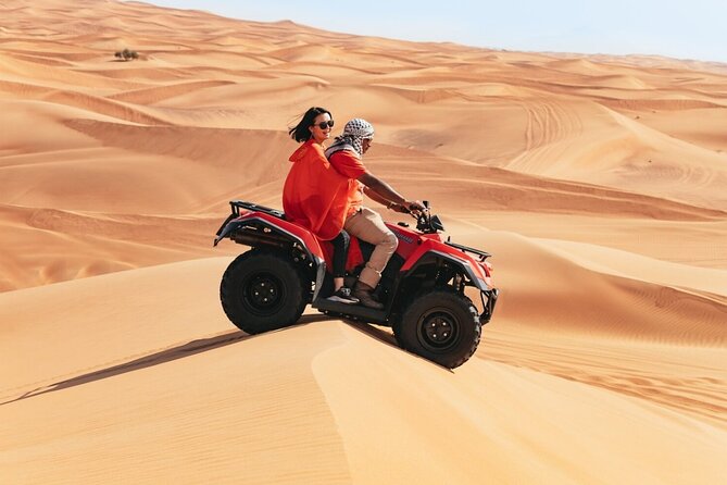 Quad Bike Self-drive & Camel Trekking Experience In Red Dunes Desert - Guide quality: when it matters most