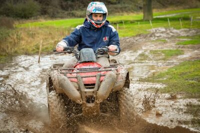 Quad Bike Trekking in Warwick - 100 Acres of Real Countryside: What the Terrain Really Means