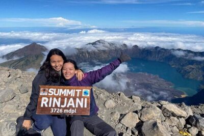 Rinjani Trekking Three Days Two Night Summit Lake - Day 2 Sunrise Rim to Segara Anak Crater Lake