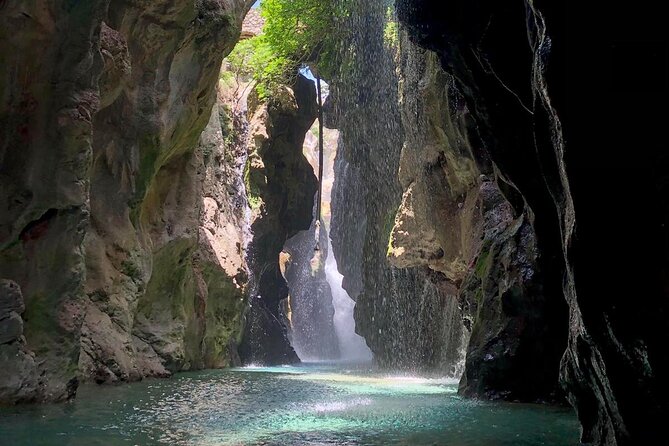 River Trekking at Kourtaliotiko Gorge Waterfalls to Preveli Beach - How tough is it? Knees, balance, and the cold-water reality