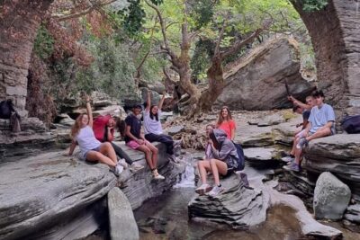 River Trekking to the Waterfall in Andros - Meeting Point and Timing: Simple Start, Easy End