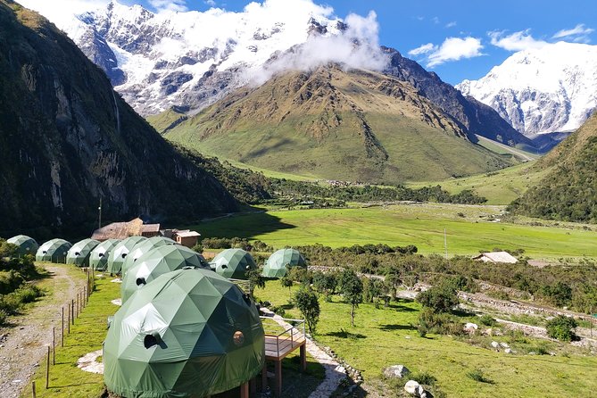 Salkantay Trek 4 Days to Machu Picchu by Glamping Sky Lodge Dome - Day 1: Mollepata, Cruzpata Mountain Lunch, and Soraypampa’s Cold Reality