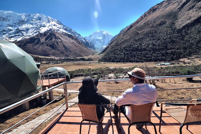 Salkantay Trek 4 Days to Machu Picchu by Glamping Sky Lodge Dome - Dome Sky Lodge Glamping: Comfort, Warm Food, and Camp Life