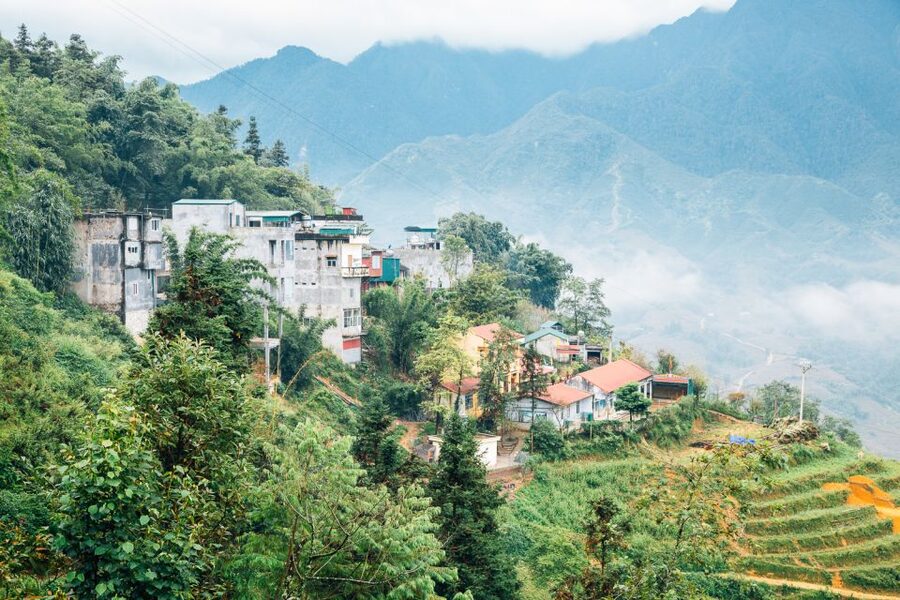 Sapa: 3-Day, 3-Night Trek and Hotel with Overnight Train - Day 3: Red Zao and Hmong Stops, Waterfall Views, Then Back to Hanoi