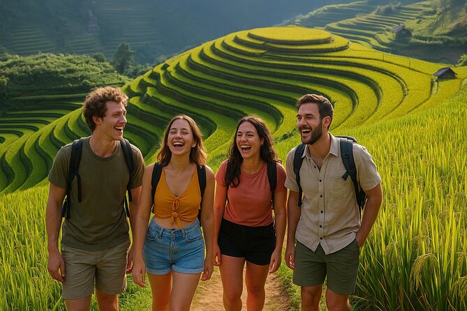 Sapa Muong Hoa Valley & Ta Van Eco Village Scenic Tour (No Trek) - Getting There: From Sa Pa Stone Church to the Rice Terraces