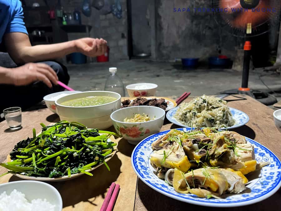 Sapa: Private The Most Beautiful Terraced Fields Trekking - Lao Chai: walking viewpoints, then a village lunch that keeps the day comfortable