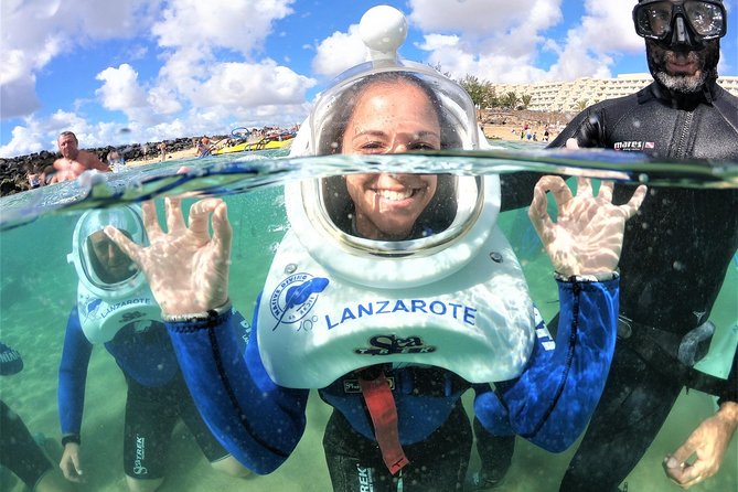 Sea Trek (exclusive in Lanzarote) - Sea Trek in Costa Teguise: walking on the seabed with a helmet air supply