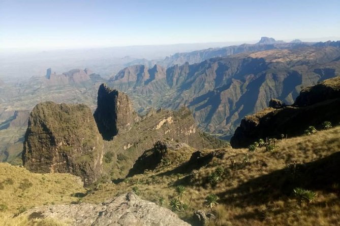 Simien Mountains Trekking Adventure - Day 2: Ridge Work to Geech Abyss, Then Down to Geech Village Camp