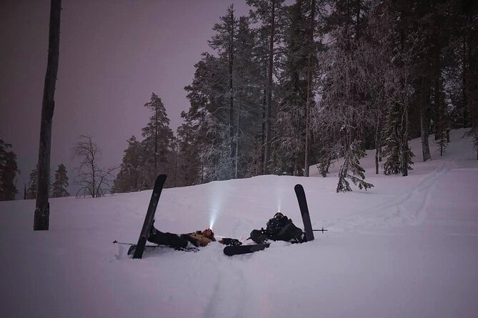 Ski Trekking under the Northern Lights - How first-time backcountry skiing actually works