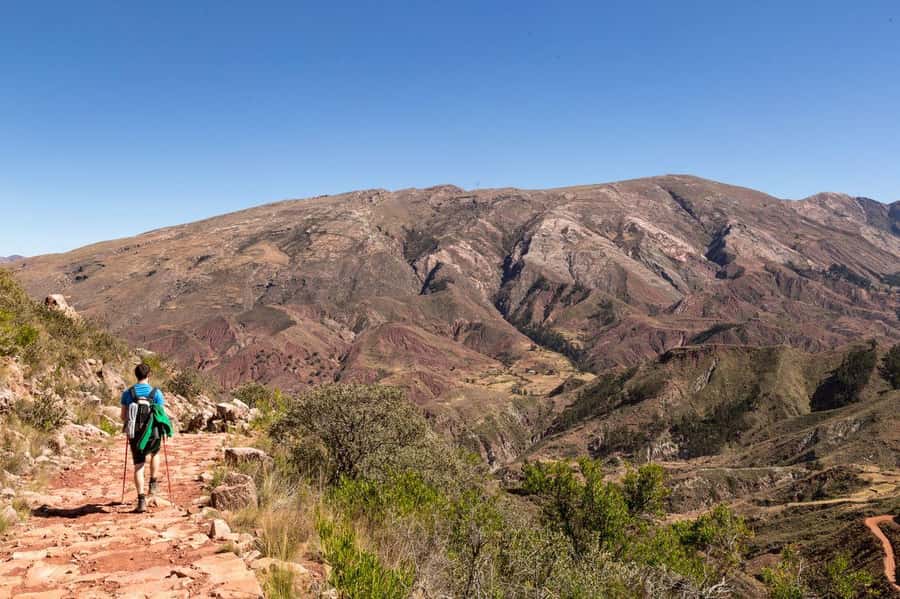 Sucre: 2 days trek in Inca Trails and the Crater de Maragua - Inca Trail + Chaunaca + Socapampa: The First 16 Kilometers