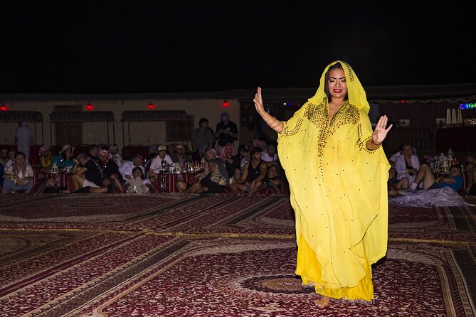 Sunset Camel Trekking with Falcon Show & VIP BBQ Dinner - Bedouin-style camp time: coffee, sweets, and the slow burn toward dinner