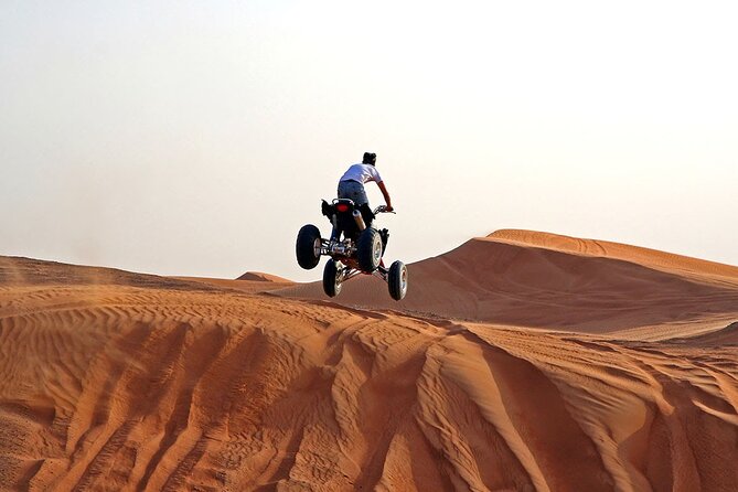 Sunset Quad Bike Safari With Camel Trek, Live Shows and Dinner - Red Dunes Quad Bike at Sunset: The Part You’ll Remember