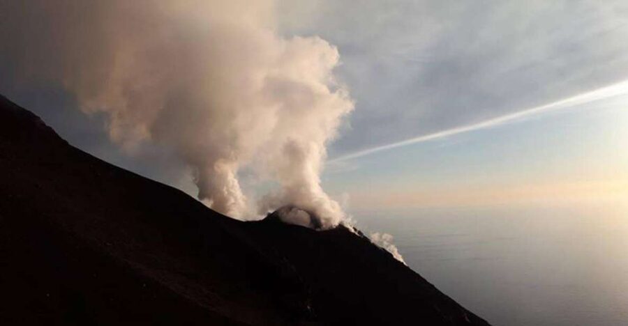 Sunset Trekking on vulcano Stromboli - Old Cemetery stop: early-1900s tombs and a calmer pace