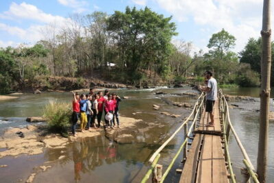 TAD LO TREK - Waterfalls and ethnic villages - Three waterfalls: Tad Hang, Tad Lo, and the base of Tad Soung