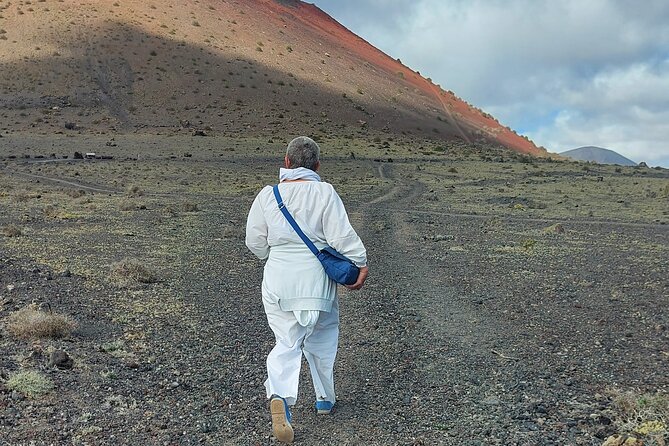 Timanfaya National Park Trekking with a Typical Canarian Snack - Sunset over Pico Partido: finishing with golden and red tones