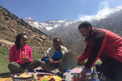 Toubkal Ascent Trek 4167m 2 days & 1 night - Your day 1 plan: Mizane Valley, Aremd, a shrine, then up to 3206m