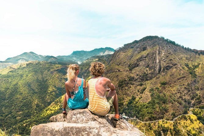 Trek to Little Adam's Peak and Nine Arches Bridge In Ella - Demodara Station and the looping track under-station tunnel