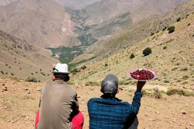 Trekking in Morocco / 3 Days Valley Trek in the Atlas Mountain & Waterfalls - Day Two: Oudit Pass to Ait Aissa (and the Optional Hamam)