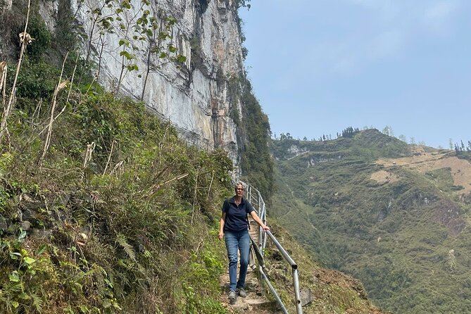 Trekking the White Cliff Ma Pi Leng Pass Adventure - Price and value for a $69 trek with transport, tickets, and support