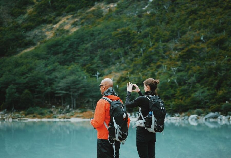 Trekking to Emerald Lagoon - What happens at the lagoon: the view, the lunch, and the photo moment