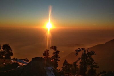 Triund Trek & Snow Line Trek - Day 1: Bhagsu Waterfall route up toward Triund (what the timing feels like)
