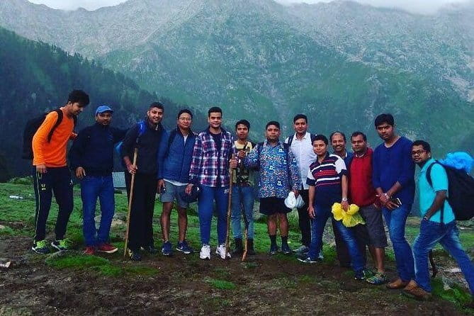 Triund Trek & Snow Line Trek - Day 2: trekking back to Dharamkot and a Bhagsu Waterfall sightseeing hour