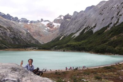Ushuaia: Laguna Esmeralda Guided Trek with Box Lunch - Ushuaia pickup and the van ride into the Cordillera