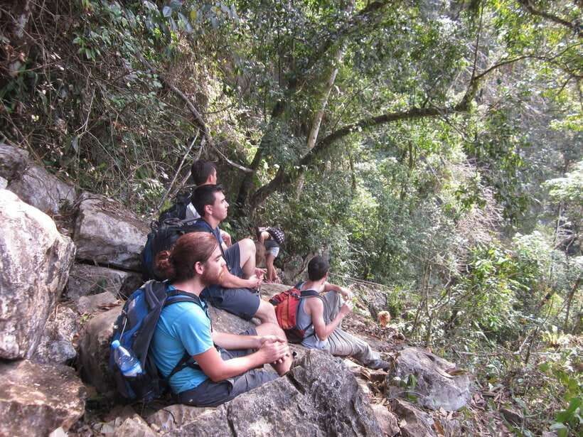 Vang Vieng: Jungle & Caves Full-Day Private Trekking Tour - Phathao village: a small cultural break with real context