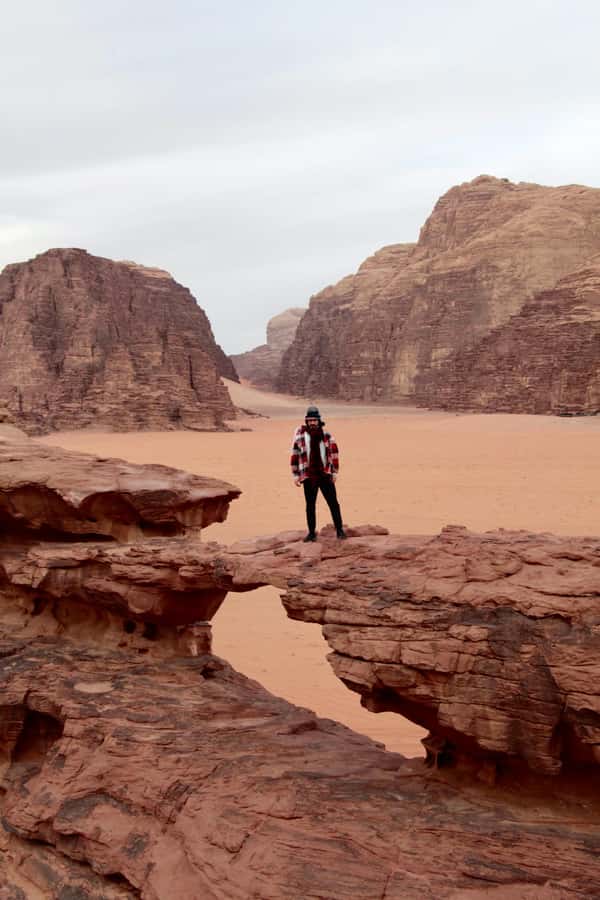 Wadi Rum: 2nights|3Day all-inclusive BedouinDesertExperience - Day 2 guided trek: choose your route, then let the desert teach you