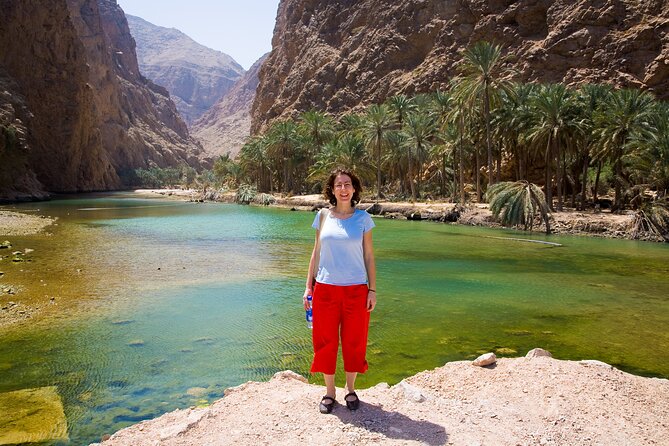 Wadi Shab Coastal Trekking - Bimmah Sinkhole stop at Hawiyyat Najm